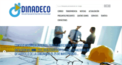 Desktop Screenshot of dinadeco.go.cr